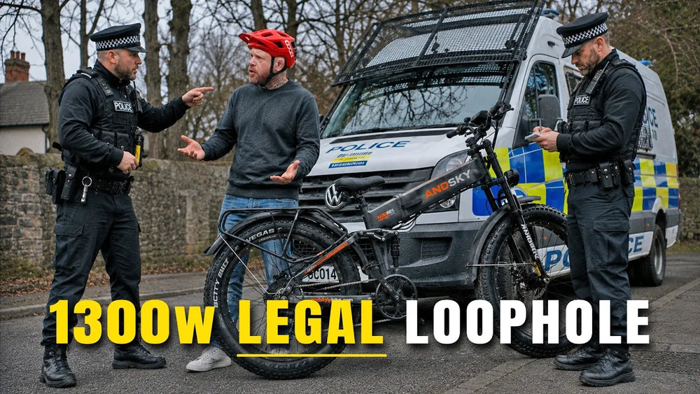 How This 1300W E-Bike is Fully UK Legal
